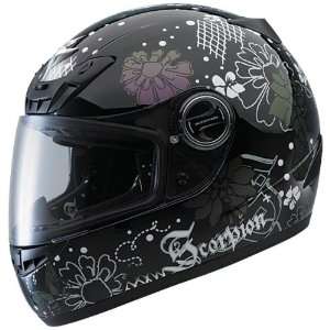 Scorpion Spring EXO 400 Road Race Motorcycle Helmet   Chameleon Black 