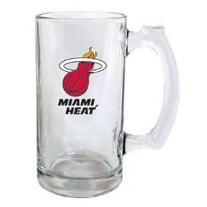  Miami Heat Beer Mug 13oz Glass Sports Tankard Sports 