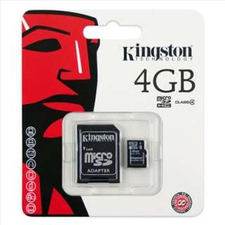 Kingston 4GB Micro SDHC MicroSD Memory Card 4 G GB New  