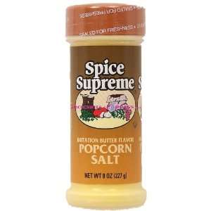 Spice Supreme popcorn salt, 8 oz. Grocery & Gourmet Food