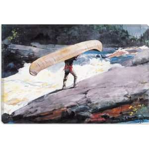 The Portage 1897 by Winslow Homer Canvas Painting Reproduction Art 