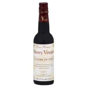  Don Bruno, Vinegar Wine Aged Sherry, 12.72 OZ (Pack of 12 
