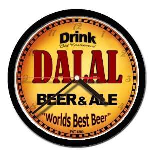  DALAL beer ale wall clock 