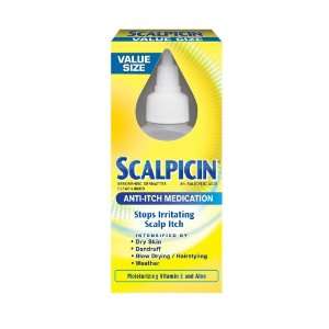  Scalpicin Anti Itch Liquid Scalp Treatment, 2.5 Ounce Box 