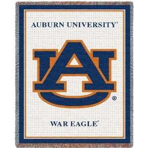   Univ Logo   69 x 48 Blanket/Throw   Auburn Tigers