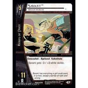 Savant, Brian Durlin (Vs System   DC Worlds Finest   Savant, Brian 