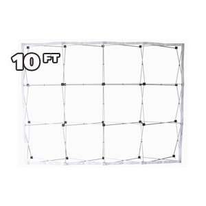  10 Ft Fabric Pop Up Trade Show Display Frame Package 