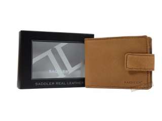 SADDLER Quality Leather Credit card holder removable sleeves vivid 