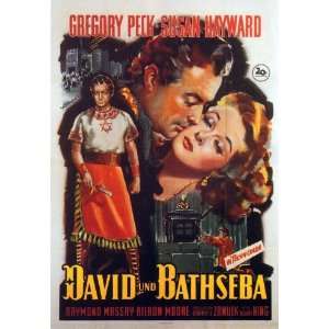 David and Bathsheba Movie Poster (11 x 17 Inches   28cm x 44cm) (1951 