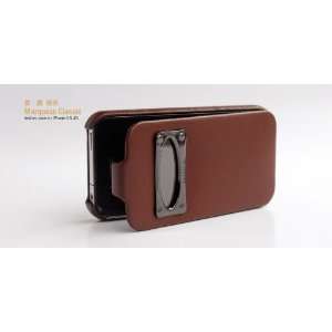  Hoco Marquess Classic Leather Case for Iphone 4/4s Brown 