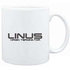    Mug White  Linus virgin terminator  Male Names