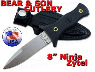 Bear & Son 8 Zytel Ninja Single Edge + Clip Sheath 788  
