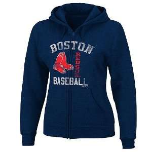  Boston Red Sox Grandstand Hero Full Zip Hooded Fleece by 