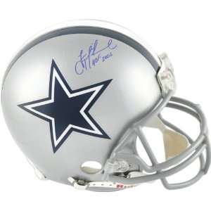 Troy Aikman Autographed Pro Line Helmet  Details Dallas Cowboys 