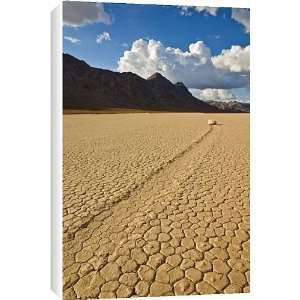 The Grandstand in Racetrack Valley, a dried lake bed known for its 