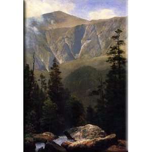 Mountainous Landscape 21x30 Streched Canvas Art by Bierstadt, Albert