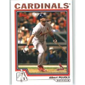  2004 Topps #40 Albert Pujols   St. Louis Cardinals 