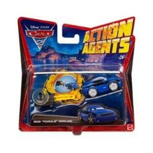   / Pixar CARS 2 Movie Action Agents Rod Torque Redline Toys & Games