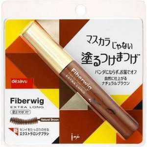  Dejavu Fiberwig Extra Long Mascara Natural Brown Beauty