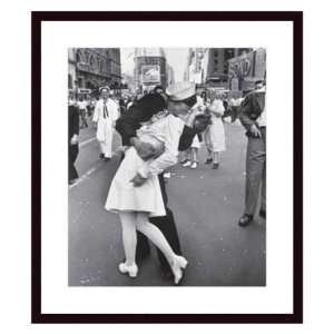  V J Day at Times Square New York City 1945 by Alfred 