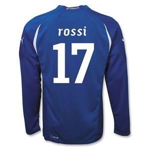  PUMA Italy 10/12 LS ROSSI Home Soccer Jersey Sports 