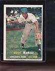 1957 Topps Set # 176 Gene Baker PSA 5 MK