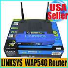 Linksys Wireless G WAP54G Access Point 2.4 GHz 802.11g