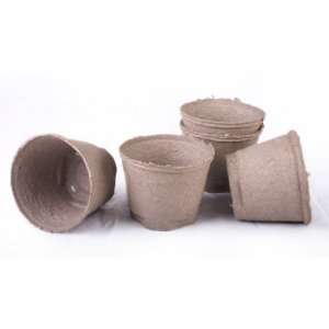  13 NEW Round Jiffy Peat Pots Size 5x4 ~ Pots Are 5 Inch 