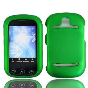 Rubber Dark Green Rubberized HARD Case Phone Cover Pantech Pursuit II 