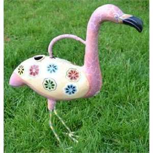  Flowering Flamingo Watering Can Patio, Lawn & Garden