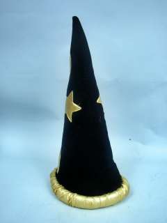   Wizards Hat With Gold Stars & Half Moons by Little Daydreamers  