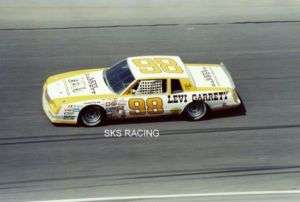1983 NASCAR PHOTO DAYTONA 500 #98 JOE RUTTMAN 4TH PLACE  