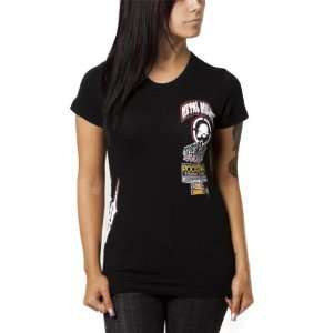 Metal Mulisha Deegan Race Crew Womens Short Sleeve Fashion Shirt w 