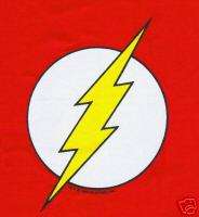 DC Comics Flash Symbol logo red mens T Shirt Large  