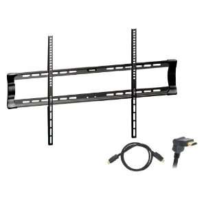  Pyle Super Fixed Wall Mount & Cable Package for Home 