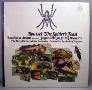 ROUSSEL THE SPIDERS FEAST ANDRE CLUYTENS ANGEL FRANCE LP  