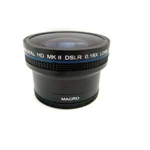  0.18x Wide Angle Fisheye Lens With Macro lens For The 