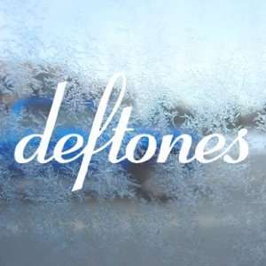  Deftones White Decal Rock Band Car Window Laptop White 