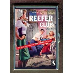 REEFER CLUB PULP MARIJUANA ID Holder, Cigarette Case or Wallet MADE 