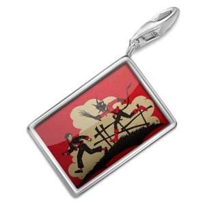 FotoCharms Krampus / Knecht Ruprecht   Charm with Lobster Clasp For 