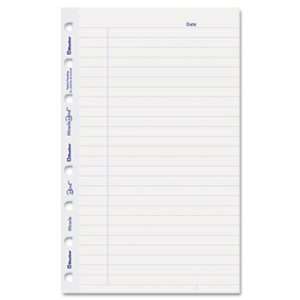  MiracleBind Notebook Ruled Paper Refill, 8 x 5, White, 25 
