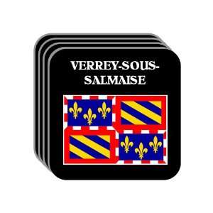 Bourgogne (Burgundy)   VERREY SOUS SALMAISE Set of 4 Mini Mousepad 