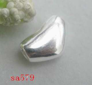 ASSORTED 925 Sterling Silver love heart charms Pendant BEADS FIT 