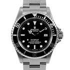 rolex sea dweller 16600 stainless steel watch black dia buy