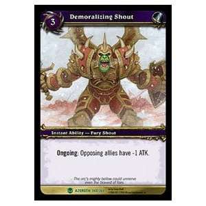  Demoralizing Shout   Heroes of Azeroth   Uncommon [Toy 