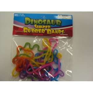  Dinosaur Rubba Bandz Shaped Rubber Bands Bracelets 12pack 