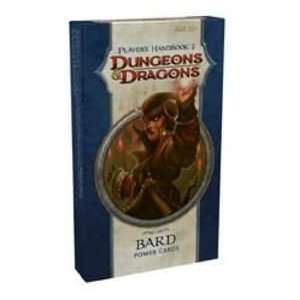   Dungeons & Dragons Players Handbook Power Cards BARD 