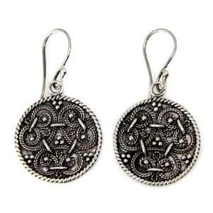    Sterling silver dangle earrings, Denpasar Treasure Jewelry