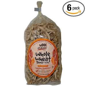 Al Dente Whole Wheat Fettuccine, 12 Ounce Bag (Pack of 6)  