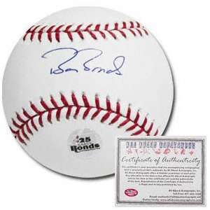 Barry Bonds Autographed MLB Baseball 